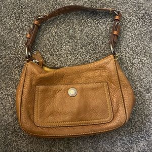 Brown coach bag